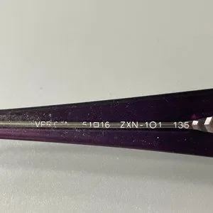 N。 PRADA VPR10N ZXN-1O1 51mm Gray Gradient Black Eyeglasses